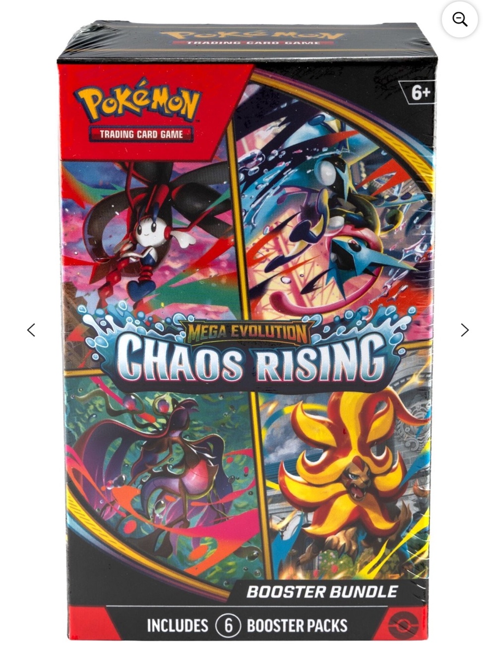 Pokemon Chaos Rising Booster Bundle - Red, Blue, Yellow